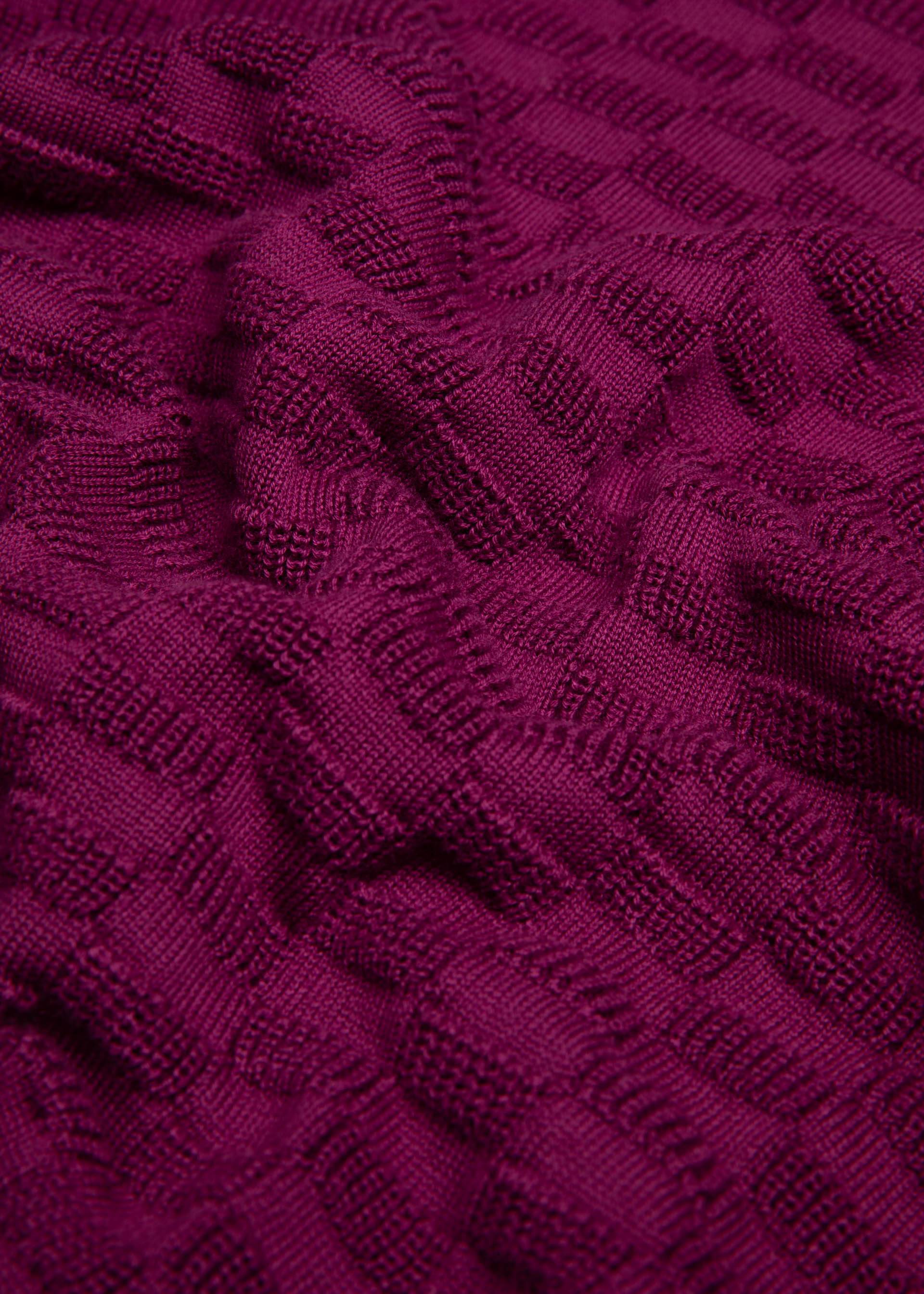 Strickpullover Chic Promenade, diamond knit pink, Strickpullover, Lila