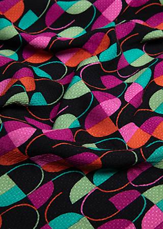 Bluse Memories of Mary, illusionist of dreams, Blusen & Tuniken, Schwarz