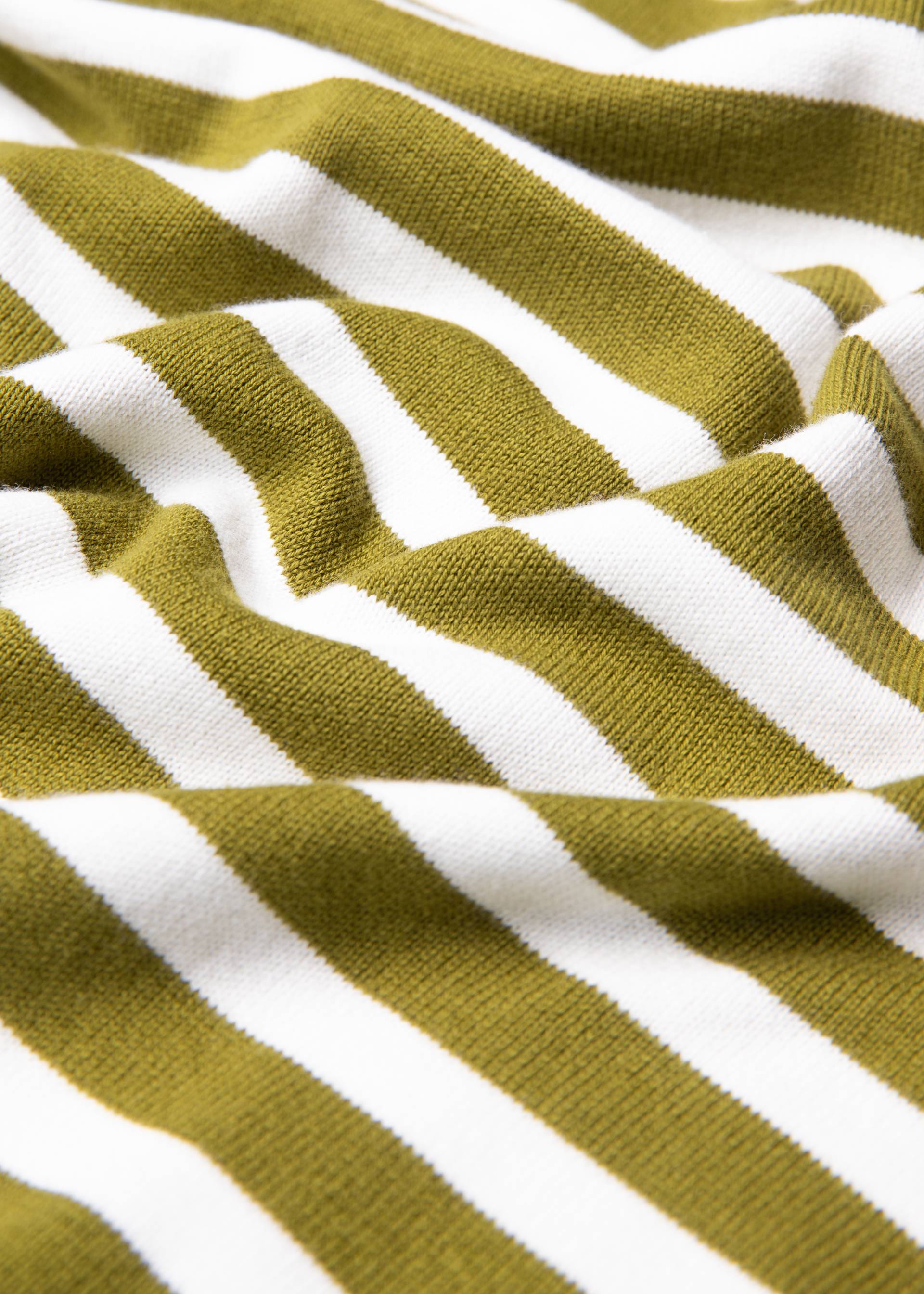 Strickoberteil New Wave Pinup, inky green stripe, Shirts, Gr&uuml;n