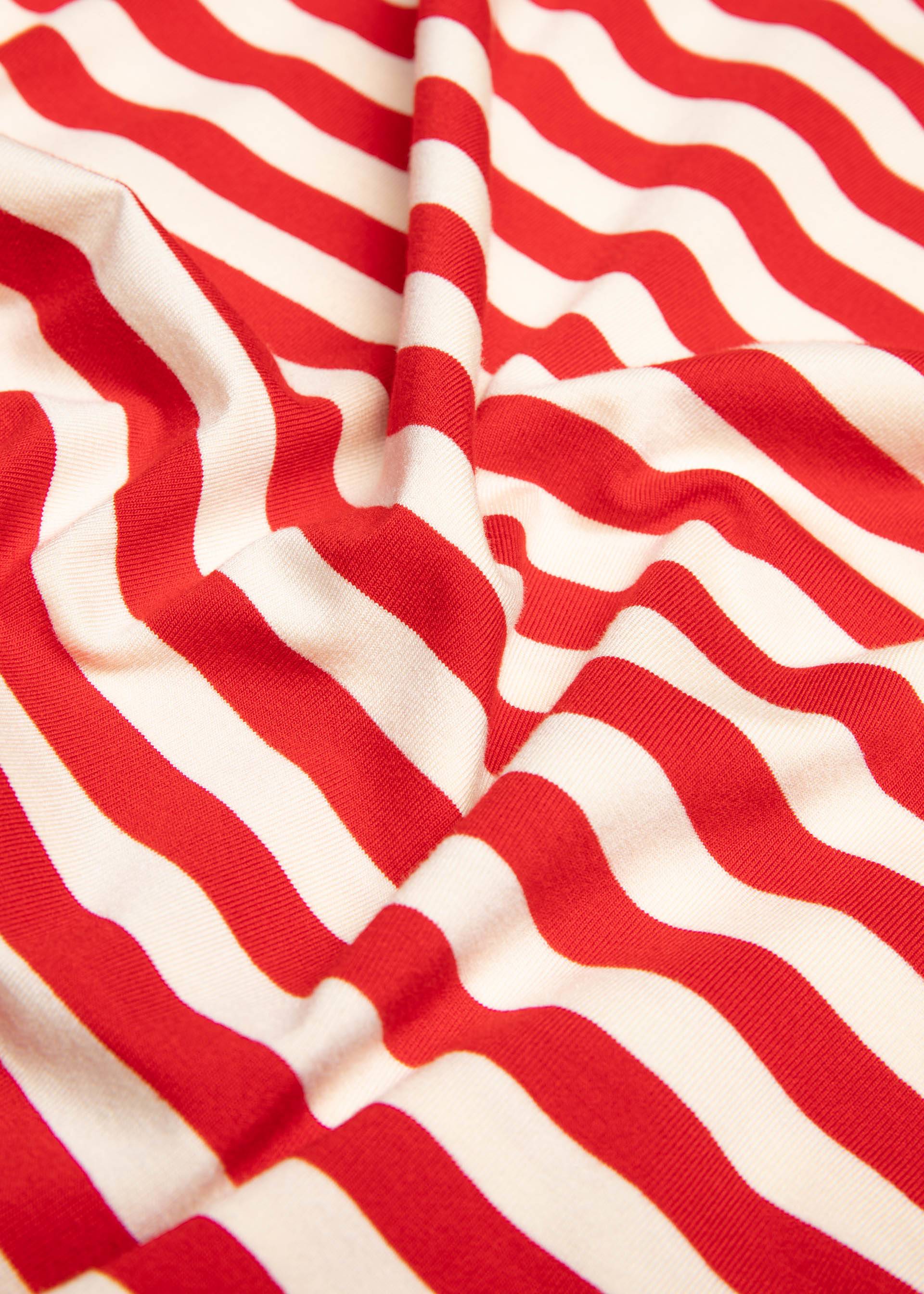 Streifenshirt Lonely Lips Turtle, king of the red stripes, Shirts, Rot