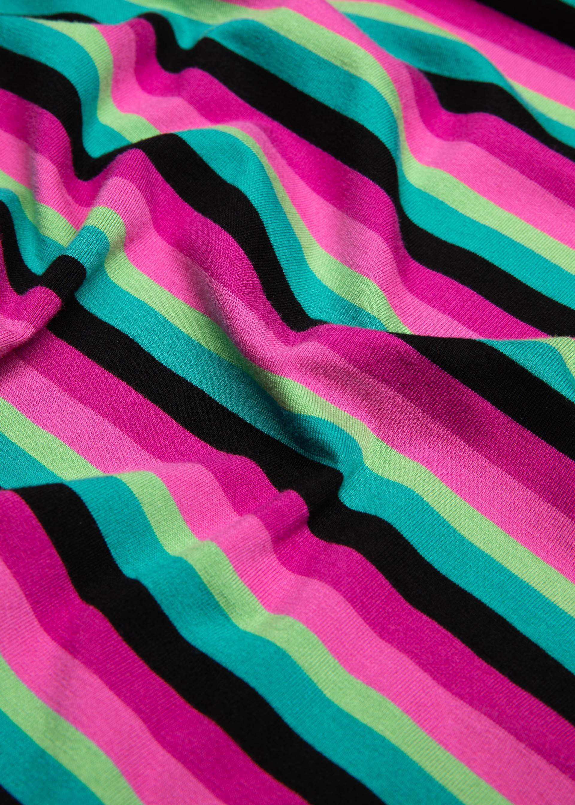 Breton shirt Sweet Sailorette, magical rainbow stripes, Tops, Black