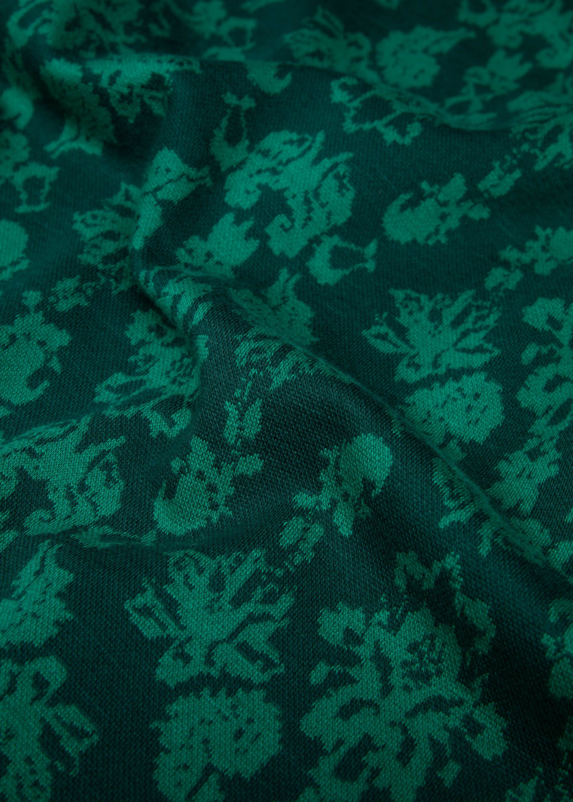 Strickoberteil Safe and Warm Turtle, princess tapestry greeny, Shirts, Grün