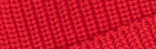 Strickmütze Beanie Queen, starlet red knit, Accessoires, Rot