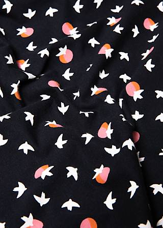 Capri Leggings Cropped Laune Legs, supermoon swallow, Leggings, Schwarz