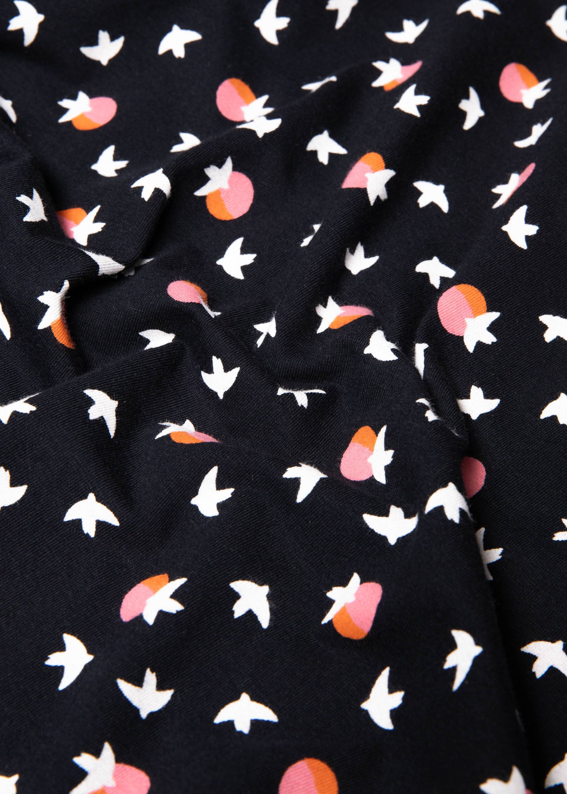 Jerseykleid Daydreaming Cache, supermoon swallow, Kleider, Schwarz
