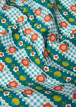 Sommerrock Clockwork Vintage, tiny picnic, Röcke, Grün