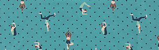 Sommerrock frischluft, yoga flowgirls, Röcke, Blau