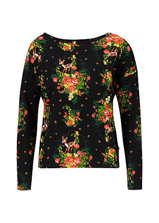 Longsleeve flow slow, ode to joy, Tops, Black