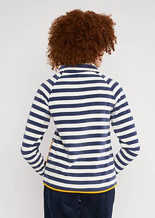 Fleece Jacket Extra Layer short, happy goes lightly, Sweatshirts & Hoodies, Blue