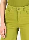 Trousers High Waist Culotte, apple smell, Trousers, Green