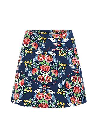 Mini Skirt Molto Bene, bird wedding, Skirts, Blue