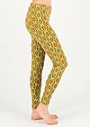 Thermo leggings Totally Thermo, spring has sprung, Leggings, Green