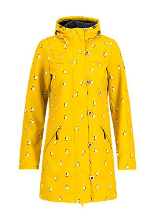 Soft Shell Jacket Wild Weather, seagulls’ laughter, Jackets & Coats, Yellow