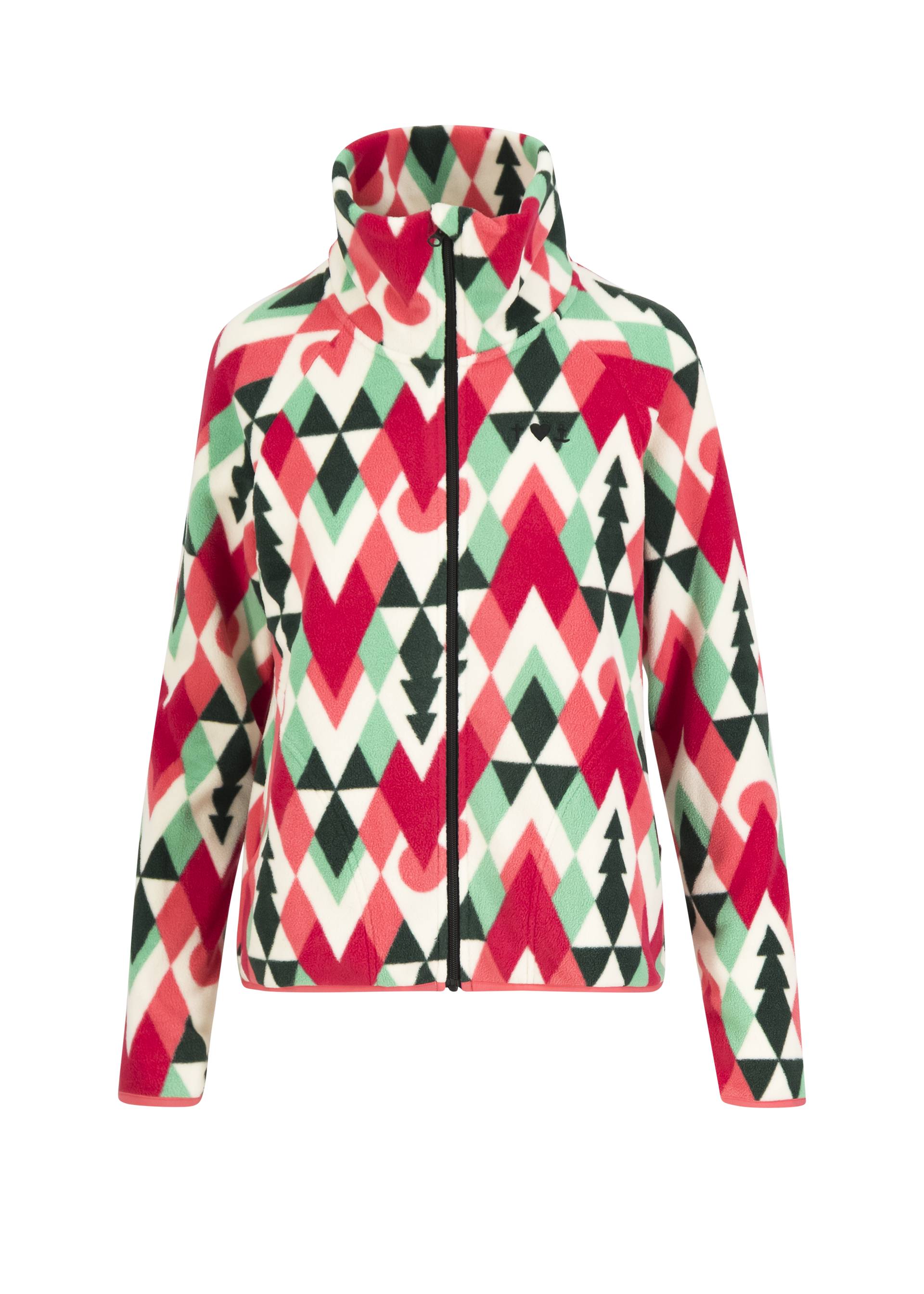 Fleece Jacket Hüttenzauber, mountain is calling, Jackets & Coats, White