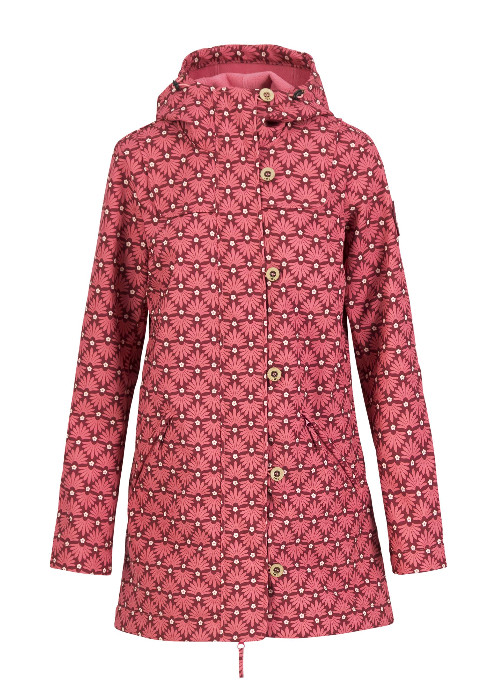 Softshelljacke Wild Weather, ageless hippie flower, Jacken & Mäntel, Rosa