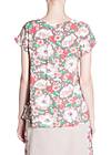 Shirt bewitching bubiblouse, spring flowers, Blouses & Tunics, Brown