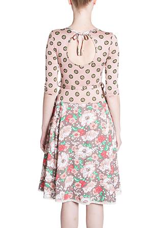 Summer Dress total eclipse robe, spring flowers, Dresses, Brown