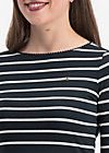logo stripe longsleeve, club stripe, Shirts, Schwarz