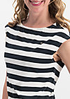 logo stripe top, block stripe, Shirts, Black