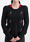 lucky cherry, night cherry, Knitted Jumpers & Cardigans, Black