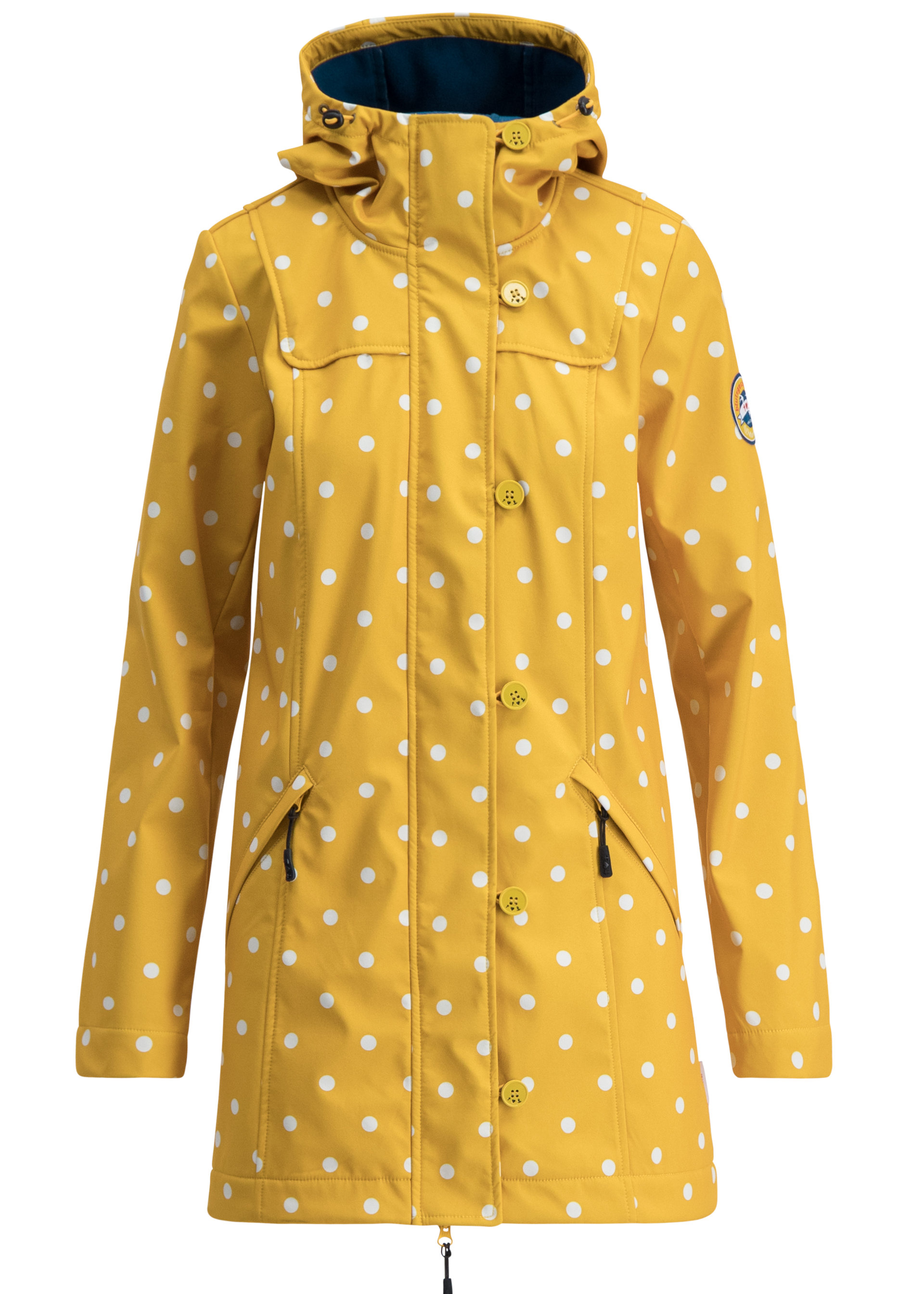 wild weather long anorak, north north west, Jacken & Mäntel, Gelb