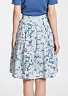 Swing along, bloomy blossoms, Skirts, Blue