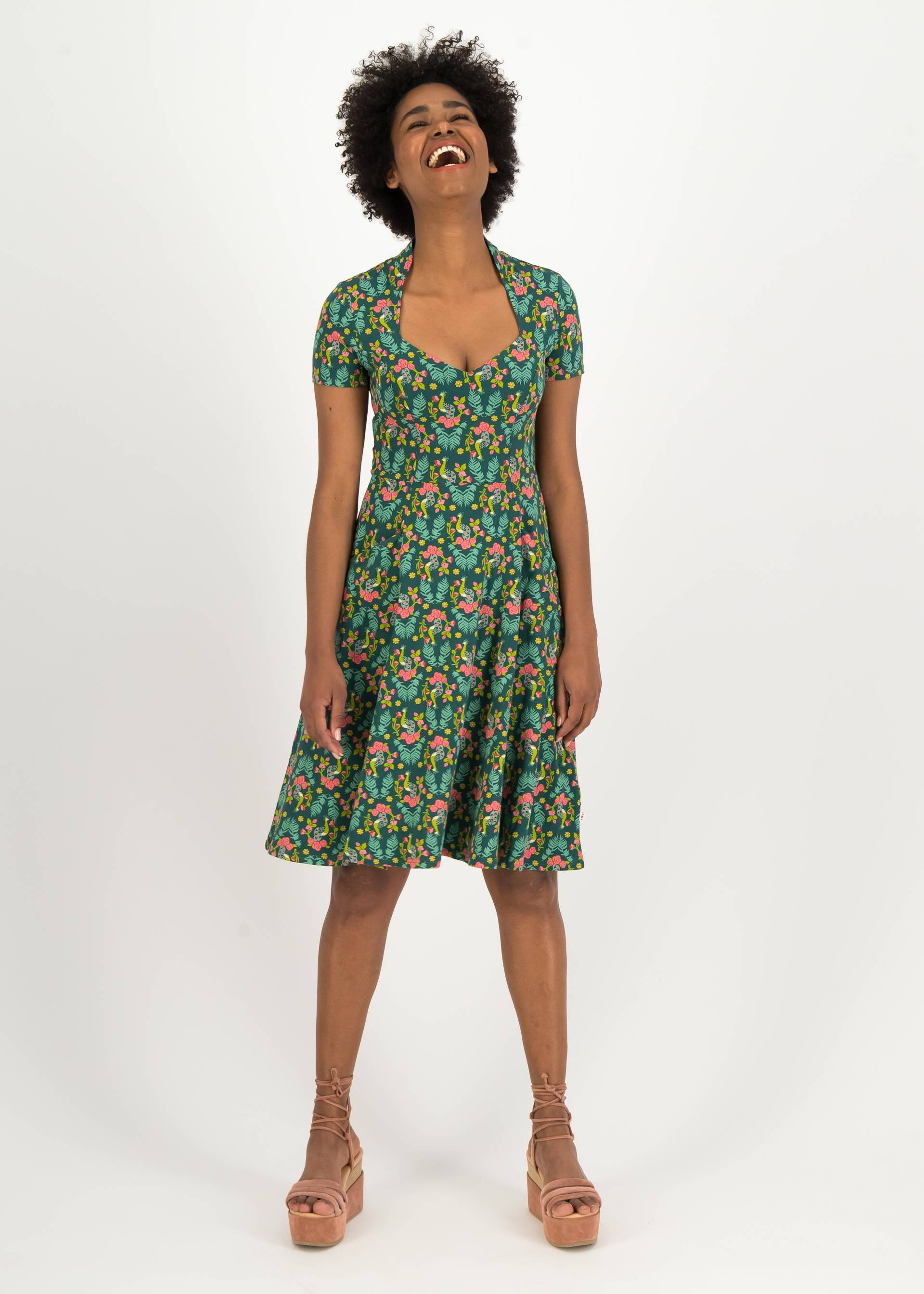 Sommerkleid Gracious Allure, peacock paradise, Kleider, Gr&uuml;n