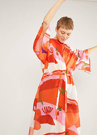 Sommer Cardigan Magicmono, lightness of the oasis, Strickpullover & Cardigans, Orange