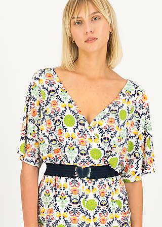 Jumpsuit Seeds of Love, seeds carried by wind, Hosen, Weiß