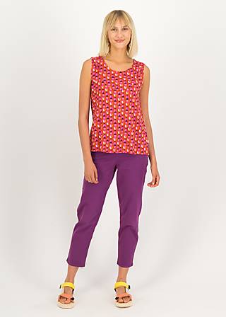 Top Sporty Romance, fluffy desert flower, Shirts, Braun