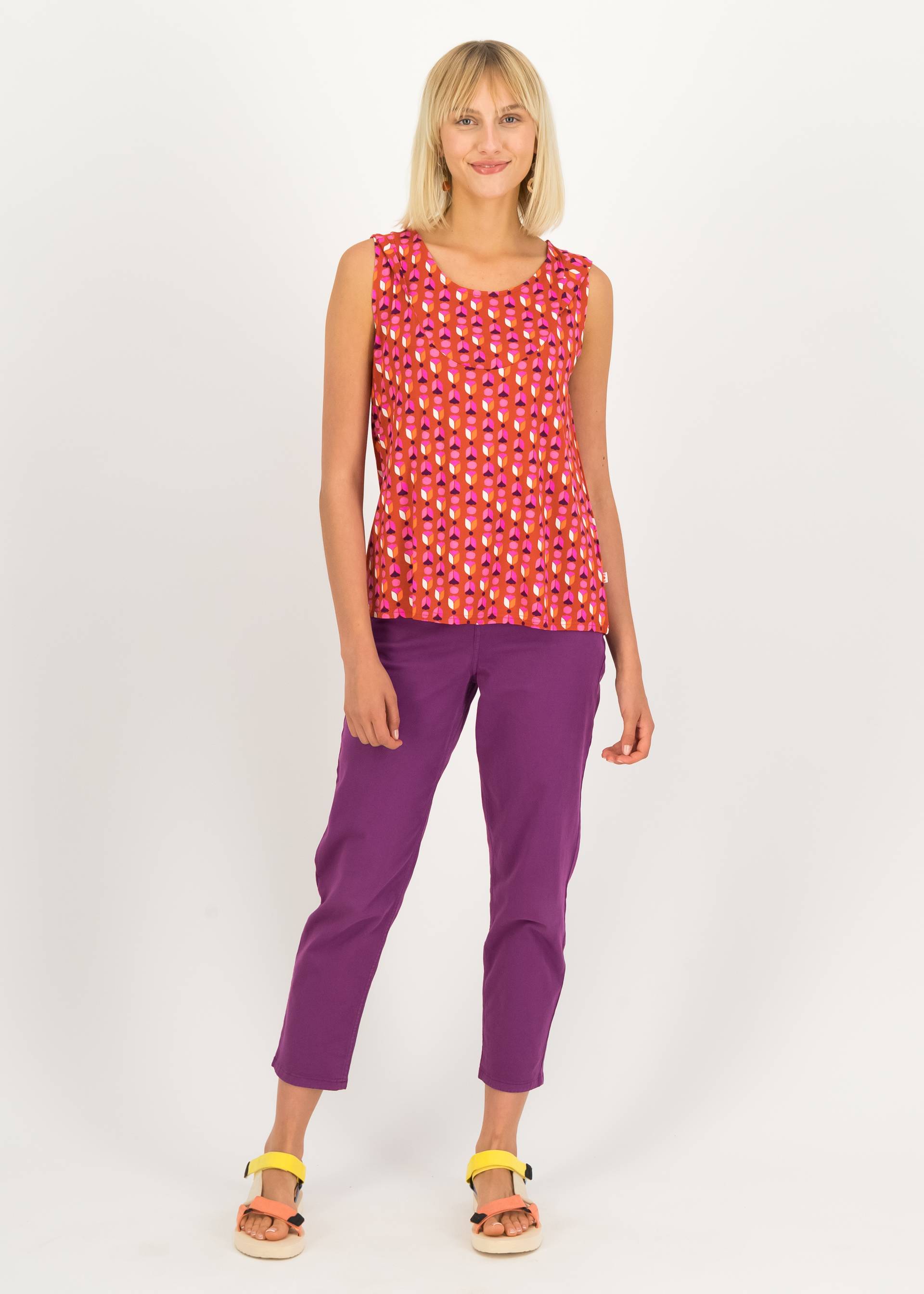 Top Sporty Romance, fluffy desert flower, Shirts, Braun