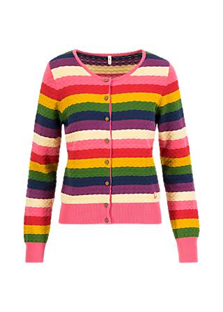 Cardigan Save the Brave, crayon wave knit, Cardigans, Pink
