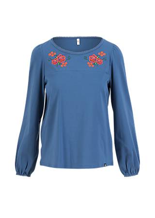 Jerseyshirt Say it Loud, mountain clouds blue, Shirts, Blau