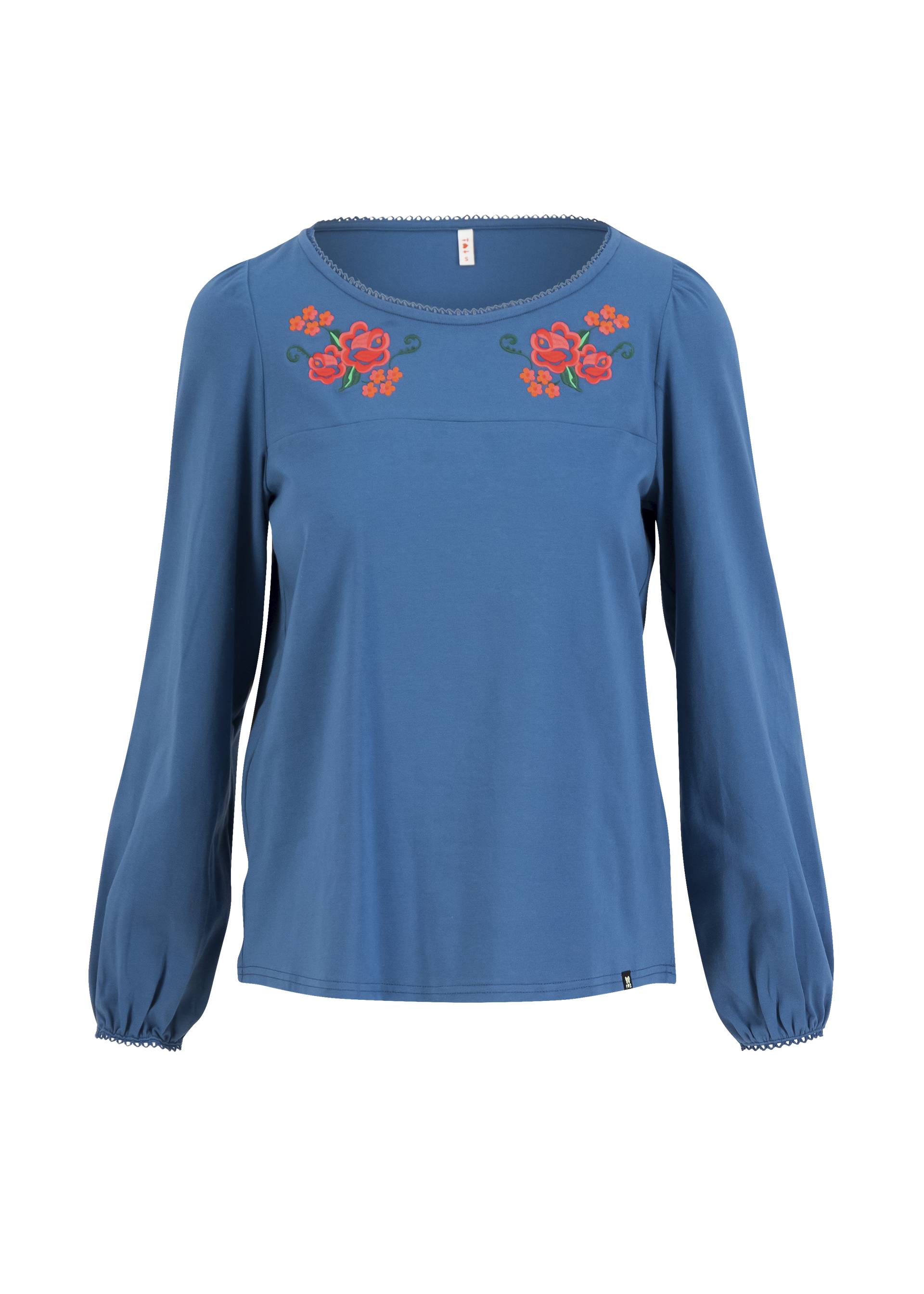 Jerseyshirt Say it Loud, mountain clouds blue, Shirts, Blau