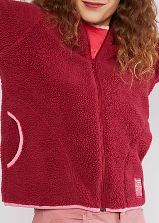 Between Seasons Jacket Smoochy Woods, quilted flower red, Jackets & Coats, Red