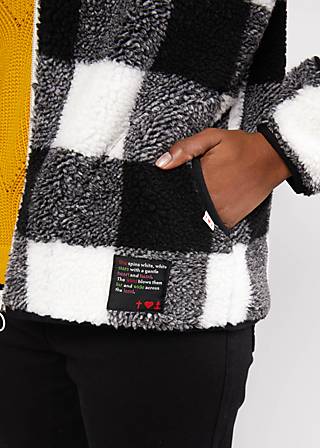 Between Seasons Jacket Smoochy Woods, vegas quilted check, Jackets & Coats, Black