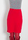 paso doble pencil, red balkan, Skirts, Red