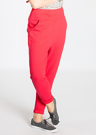 steppenwölfin, red balkan, Trousers, Red