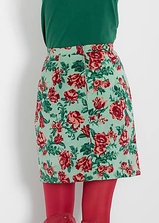 Minirock velvet eyes, peronas garden, R&ouml;cke, Gr&uuml;n