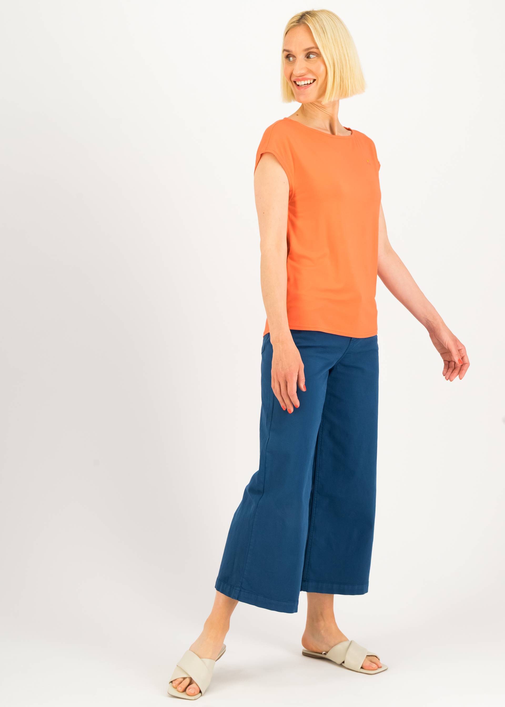 T-Shirt Breezy Flowgirl, bella rosso, Tops, Red