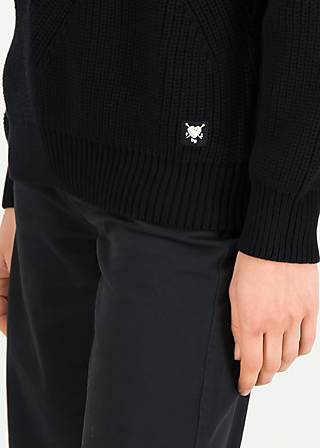 Knitted Jumper Highway to Heaven, chat noir, Knitted Jumpers & Cardigans, Black