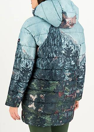 Winterjacke Mountain Cloud Stepper long, fairy lane, Jacken & M&auml;ntel, Blau