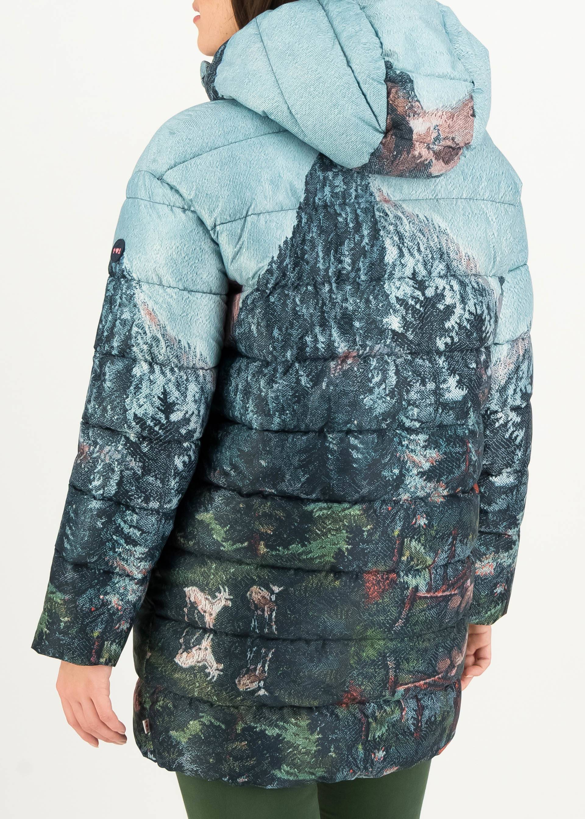 Winterjacke Mountain Cloud Stepper long, fairy lane, Jacken & M&auml;ntel, Blau