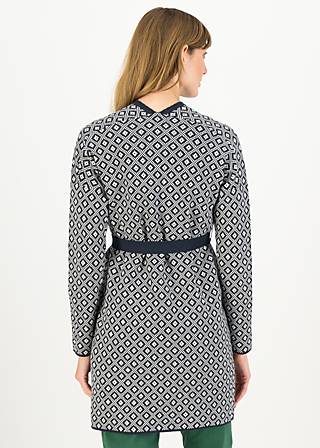 Long Cardigan Rendez-vous with Myself, m&ucirc;res de l'Amour, Knitted Jumpers & Cardigans, Blue