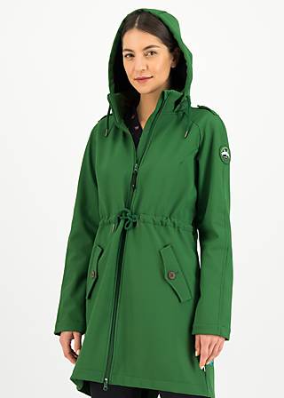 Softshelljacke Swallowtail Promenade, rose stem green, Jacken & M&auml;ntel, Gr&uuml;n