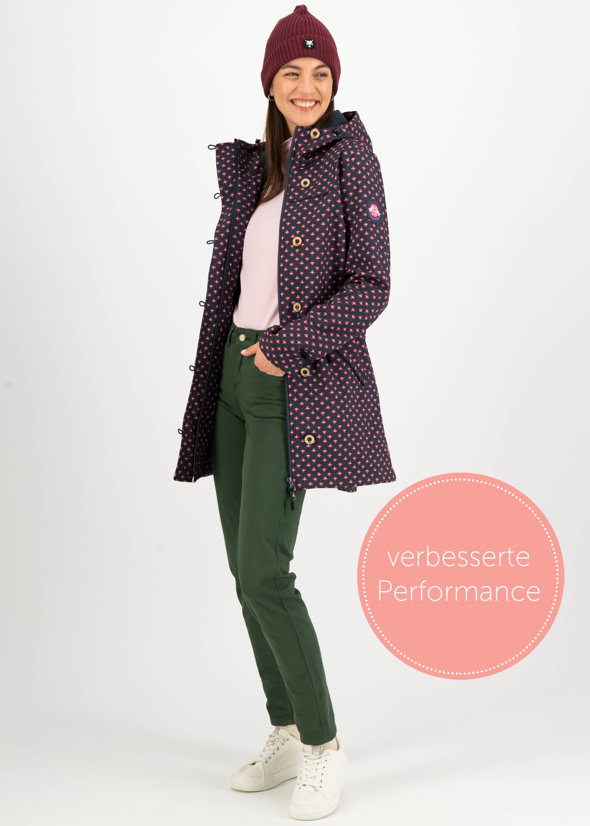 Soft Shell Jacket Wild Weather, lovely invaders, Jackets & Coats, Blue