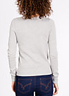 logo knit cardigan, gray ground, Knitted Jumpers & Cardigans, Grey