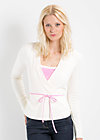 picknick chic cardy, almond milk, Knitted Jumpers & Cardigans, White