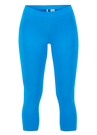 Capri Leggings logo 3/4 leggings, simply blue, Leggings, Blue