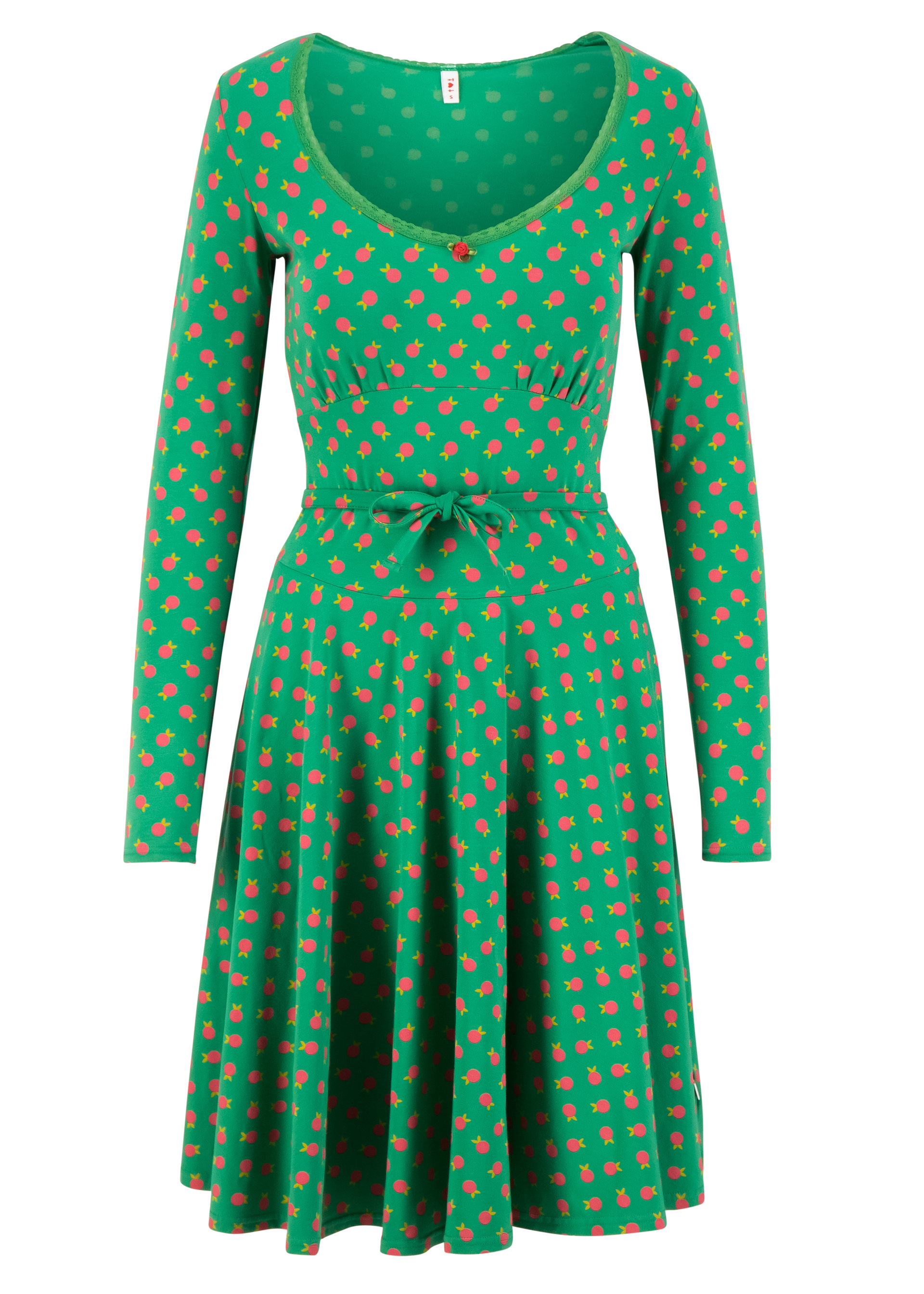 Jersey Dress ode to the woods, apple picking, Dresses, Green